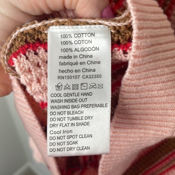 Rusty Striped Colorful Long Sleeve Sweater - Picture 8 of 10